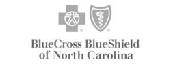 Blue Cross Blue Shield NC - customer grayscale logo