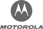 Motorola logo gray transparent