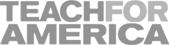 Teach for America - customer grayscale logo