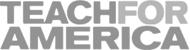 Teach for America - customer grayscale logo