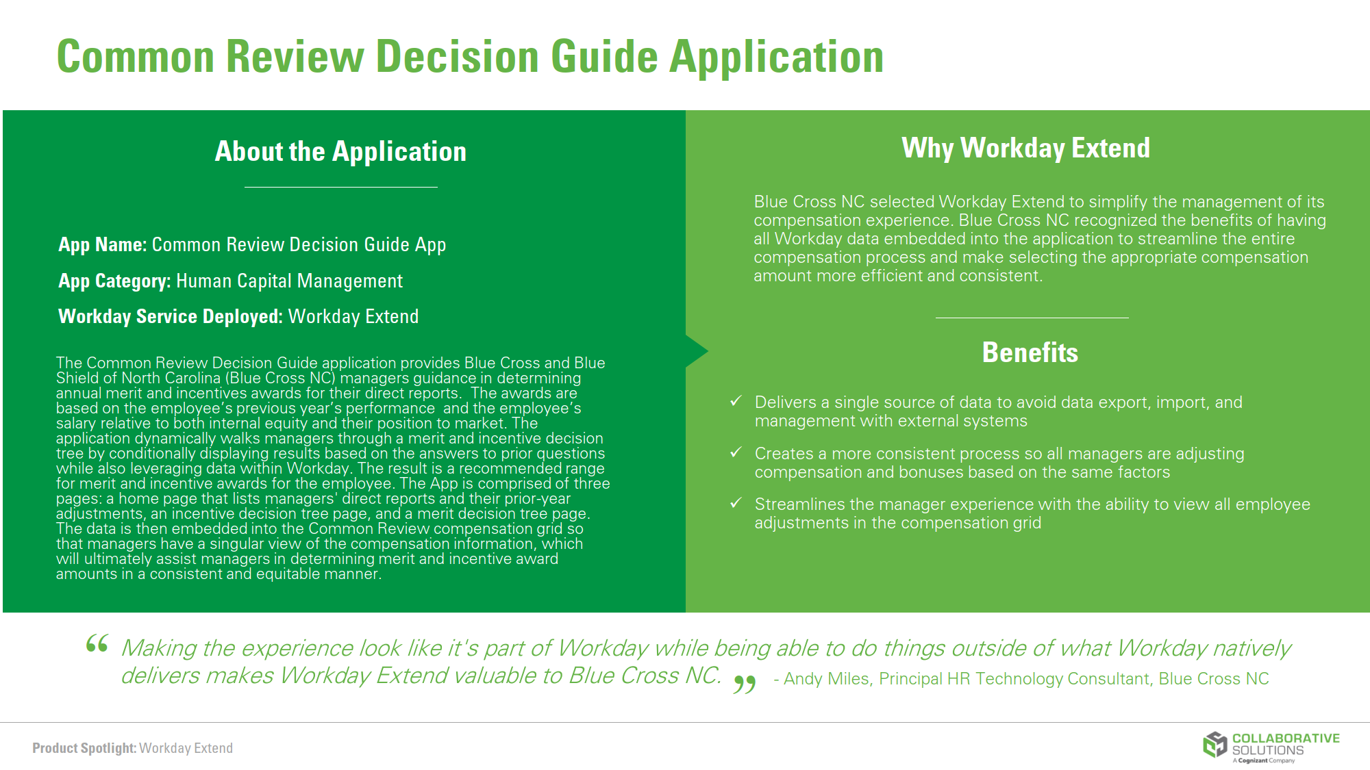 Blue Cross NC Product Spotlight_Common Review Decision Guide_1